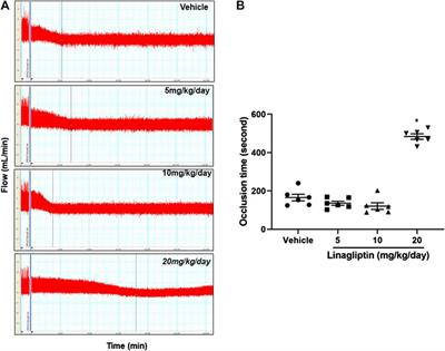 Linagliptin Regulates the Mitochondrial Respiratory Reserve to Alter Platelet Activation and Arterial Thrombosis